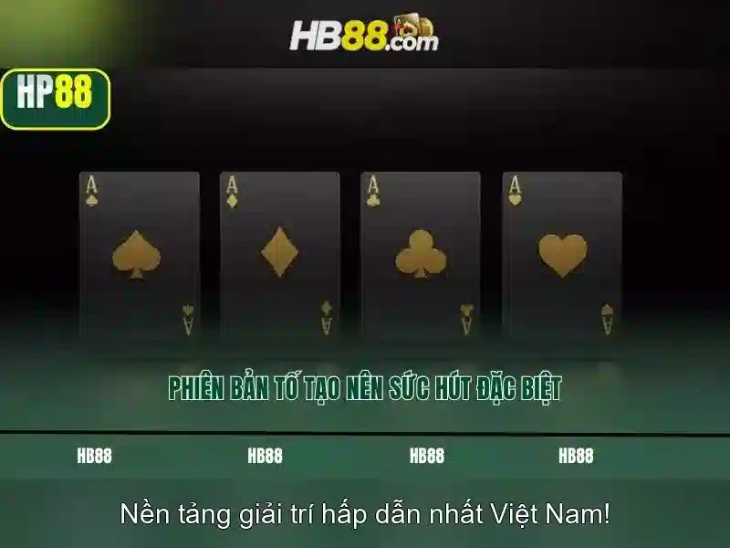 hb88: Nền tảng cá cược trực tuyến uy tín và trải nghiệm giải trí