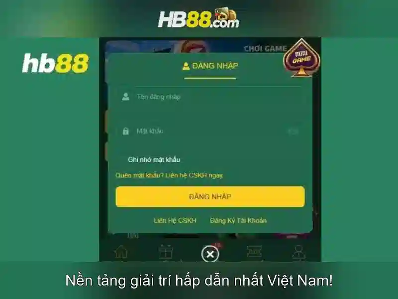 HB88: Nền tảng giải trí và cá cược trực tuyến